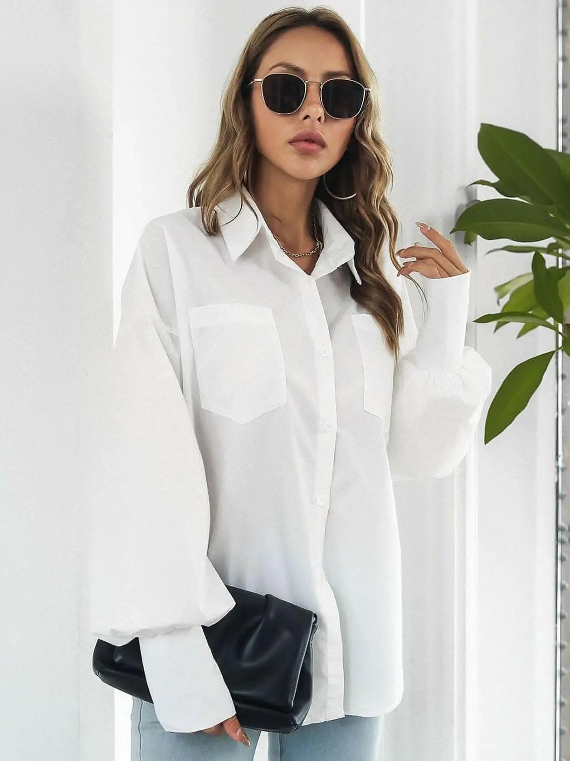 Accessories Trendsi just arrived - Chic Lantern Sleeve Shirt
