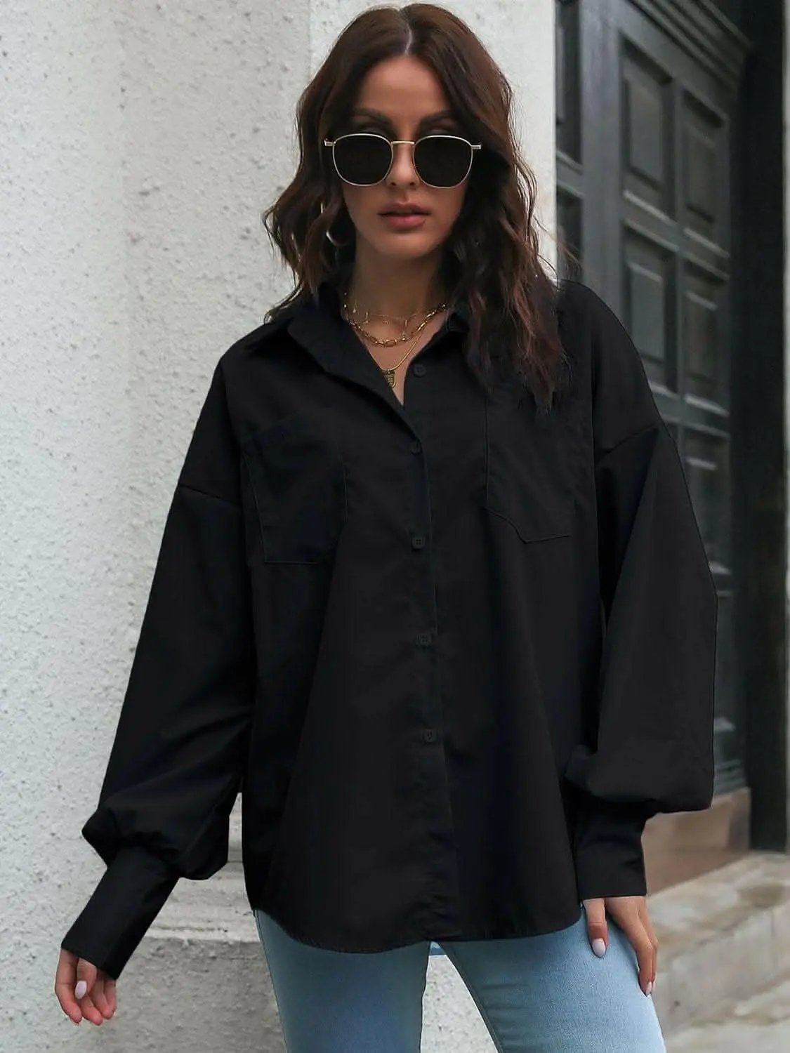 Accessories Trendsi just arrived - Chic Lantern Sleeve Shirt