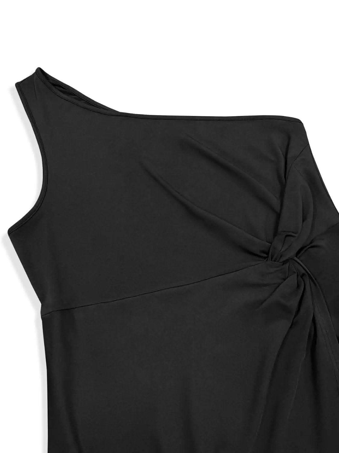 Dresses Trendsi Plus Size Dress Women's Party One-Shoulder Twisted Chic Dress