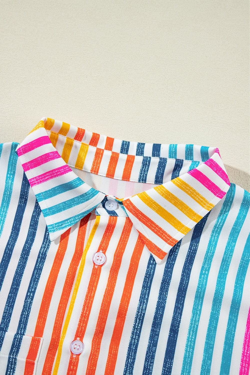 Shirts Trendsi Chic Striped Long Sleeve Shirt