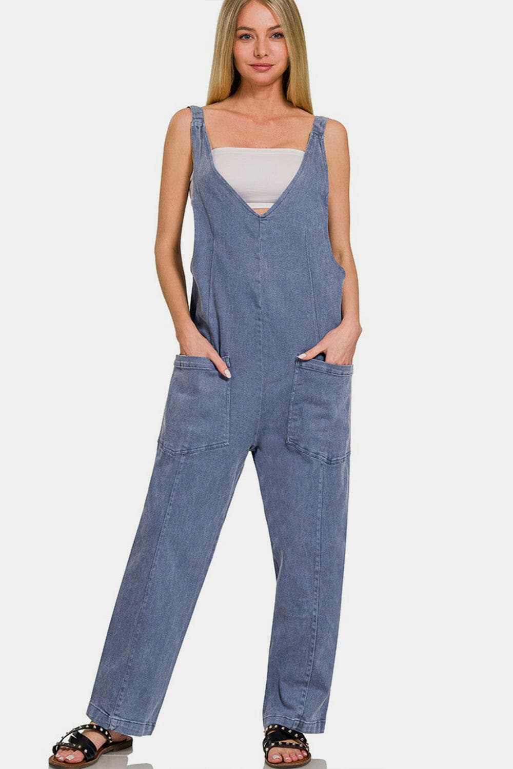 Trendsi Women's Jumpsuit With Pockets — Everyday Wear