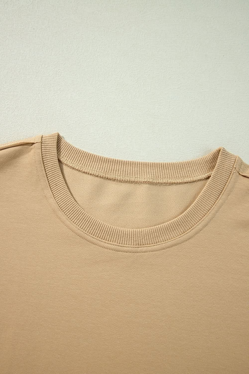 Dresses Love Salve Apricot Mini Dress Women's Daily Casual H-Line Colorblock Dress