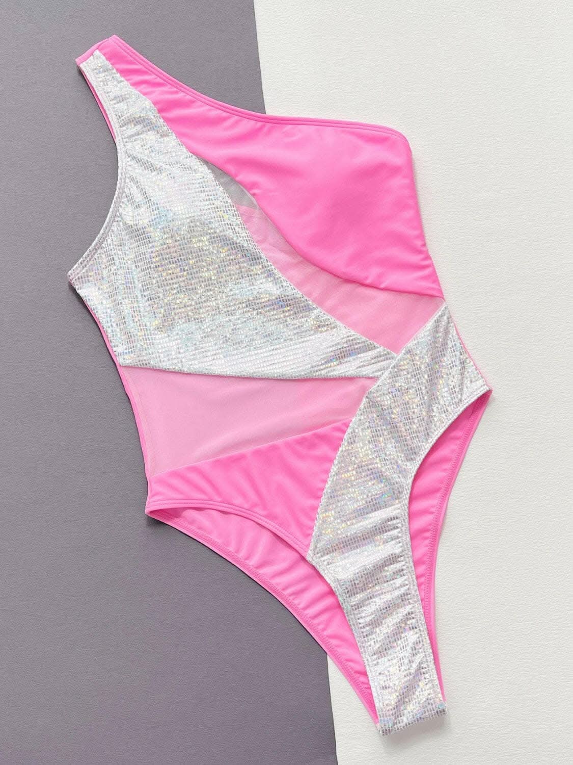 Accesorios Tendencias Traje de baño chic con paneles de contraste