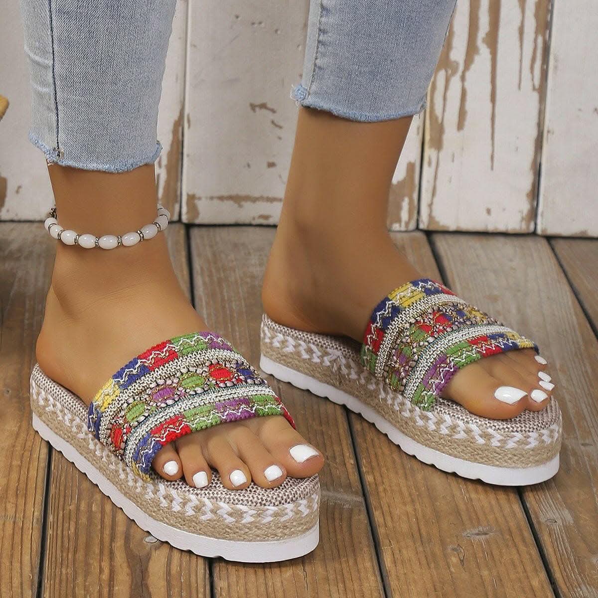 Trendsi Shoes - Chic open toe platform sandals
