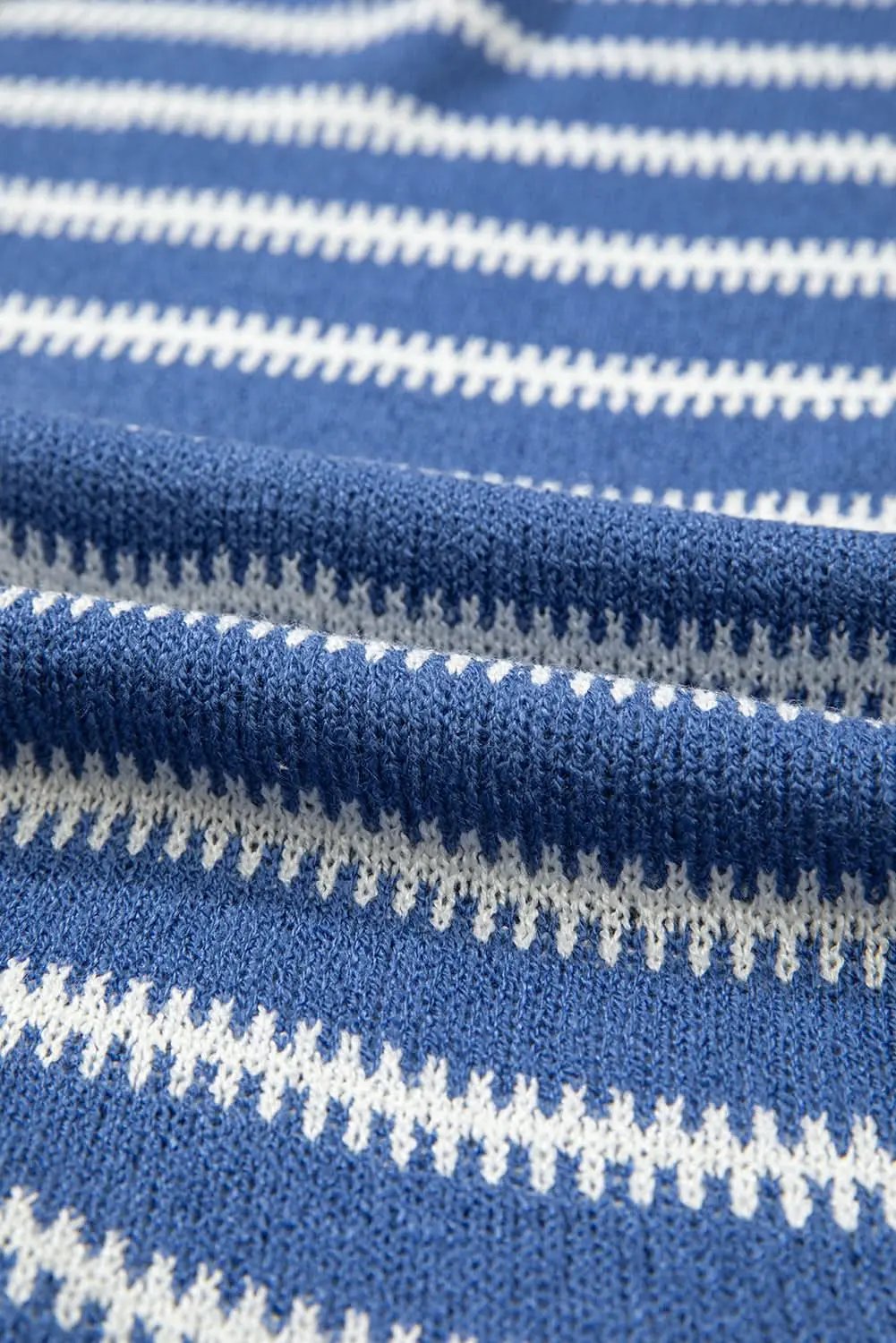 Sweaters Love Salve Striped Sweater Women's Daily Wear Knit Top Soft, Casual