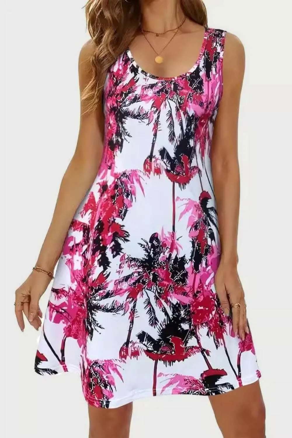 Scoop Neck Mini Dress by Trendsi — Chic Womens Fashion