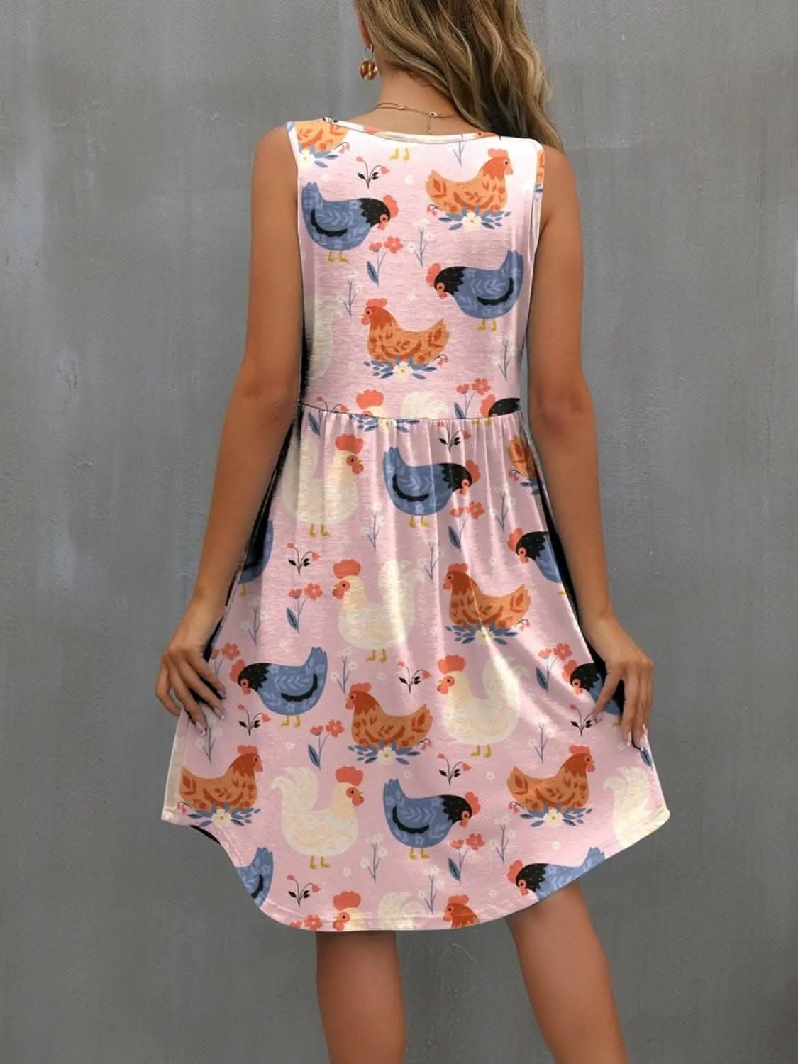 Dresses Trendsi just arrived - Chic sleeveless dress with print