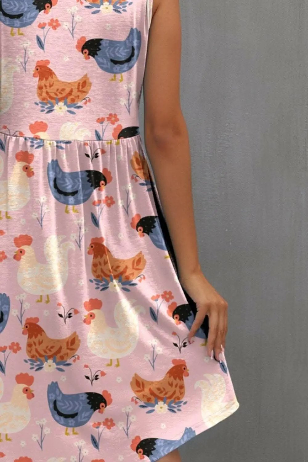 Dresses Trendsi just arrived - Chic sleeveless dress with print
