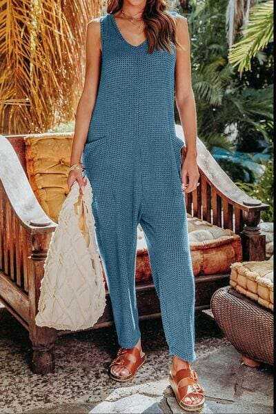 Women's Jumpsuit Trendsi Women's Sleeveless Jumpsuit with Pockets - Chic