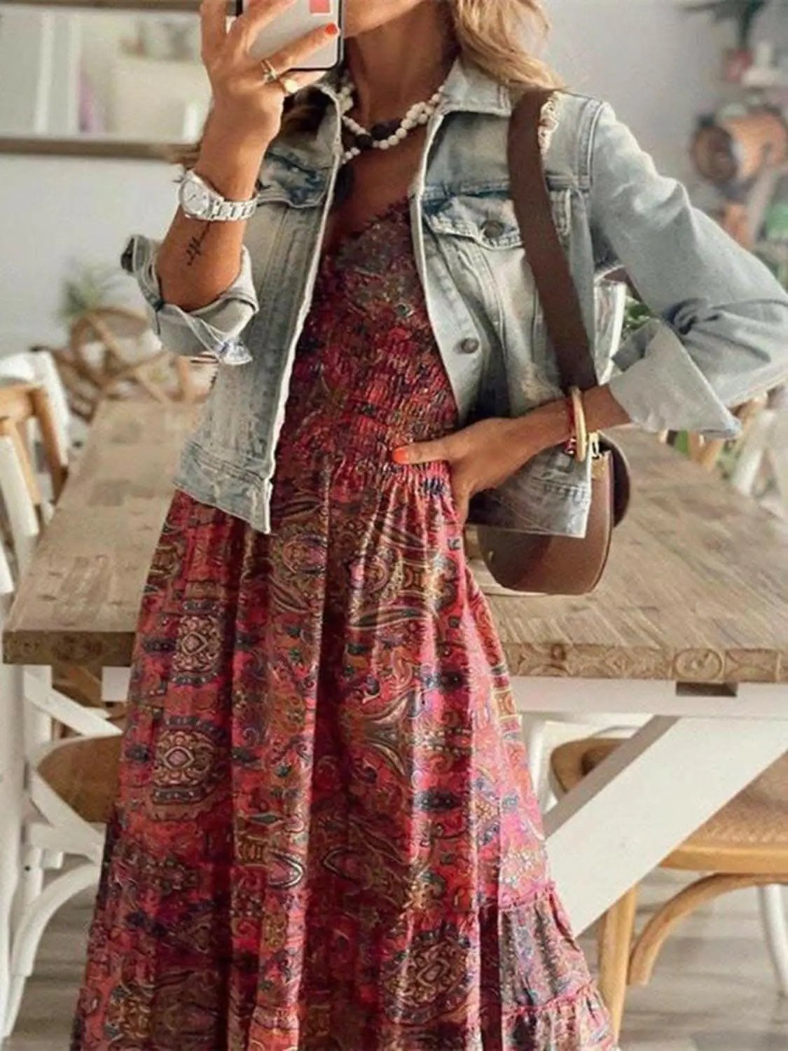 Dresses Trendsi Chic smocked v-neck dress