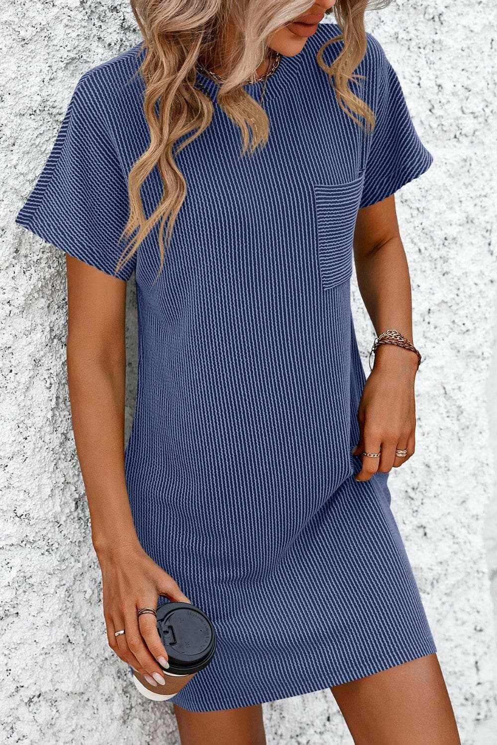 Dresses Trendsi just arrived - Chic striped mini dress with pockets