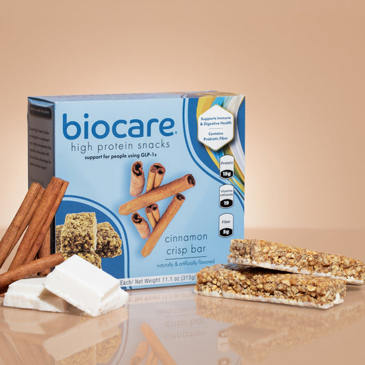 Barrita Crujiente de Canela Alta en Proteínas