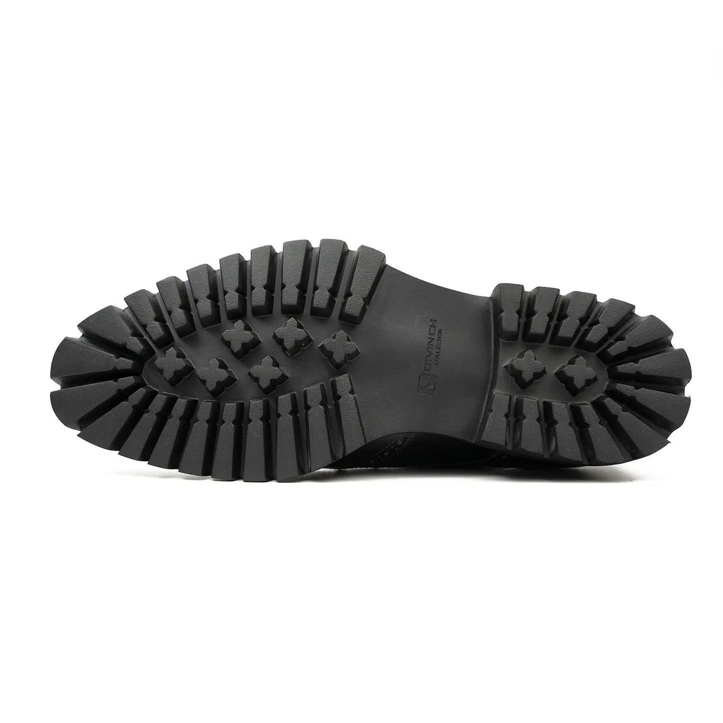 Claret derby brogue shoes