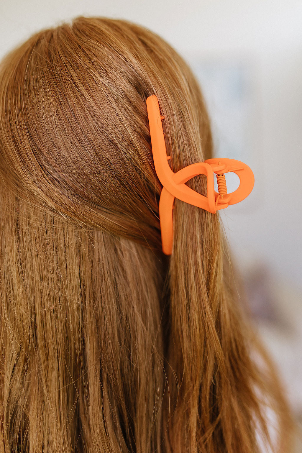 Claw Clip Set of 4 in Orange **FINAL SALE**