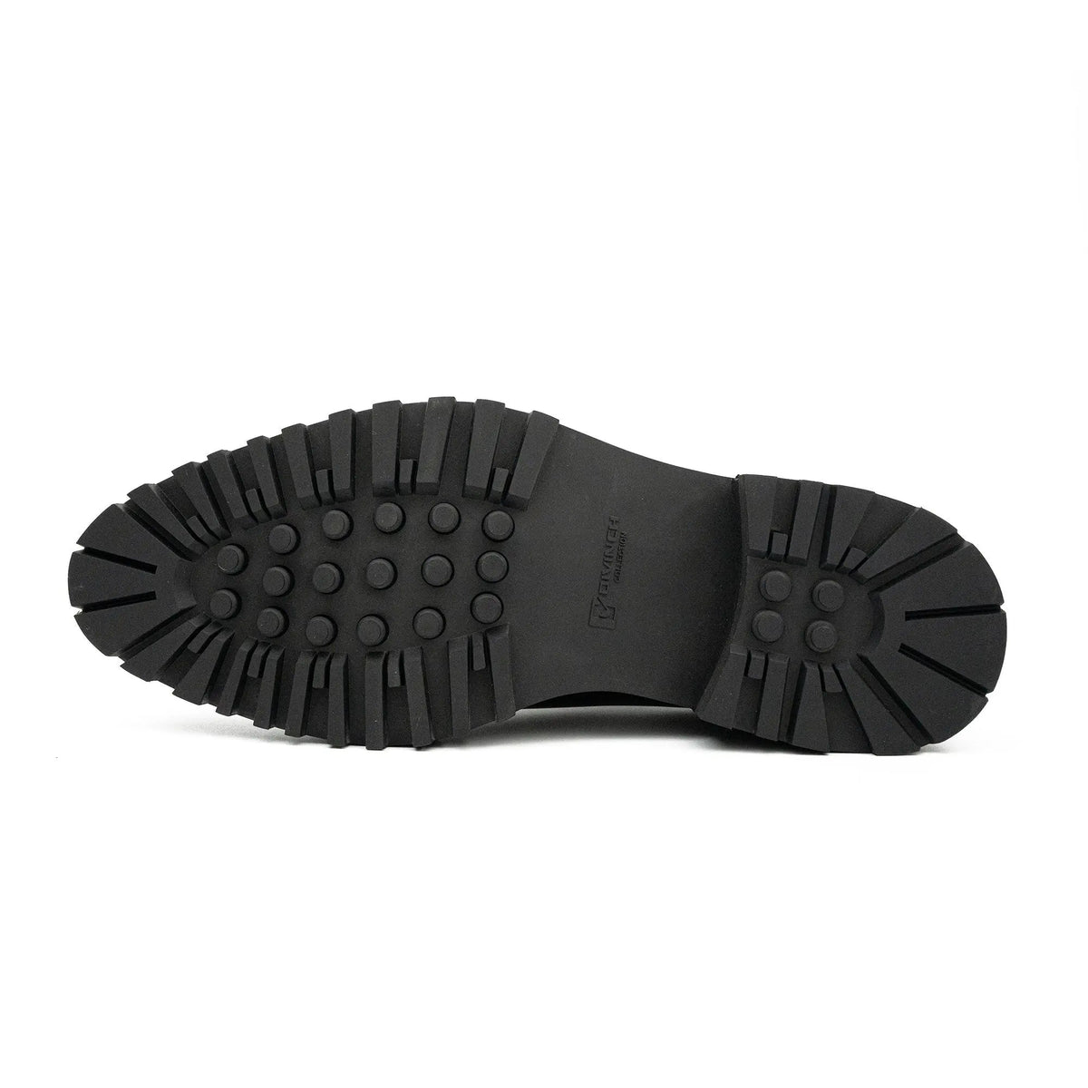 Dark Brown Cow Leather Monk Shoes