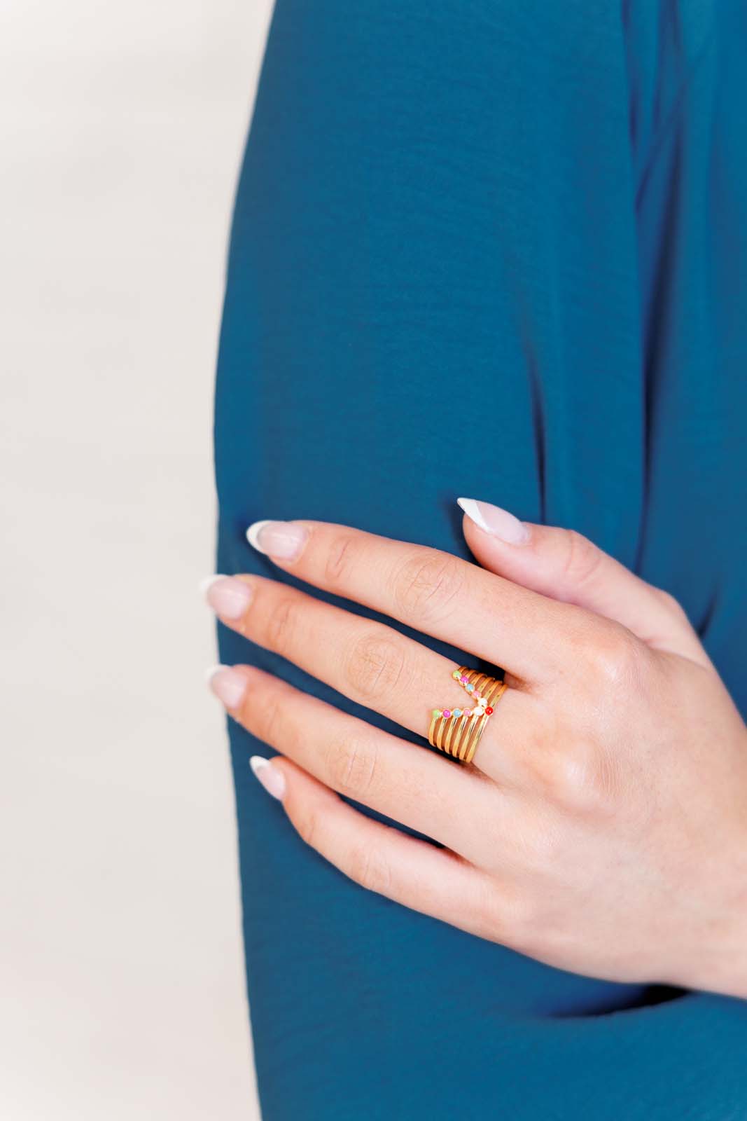 Anillo Colorea dentro de las líneas