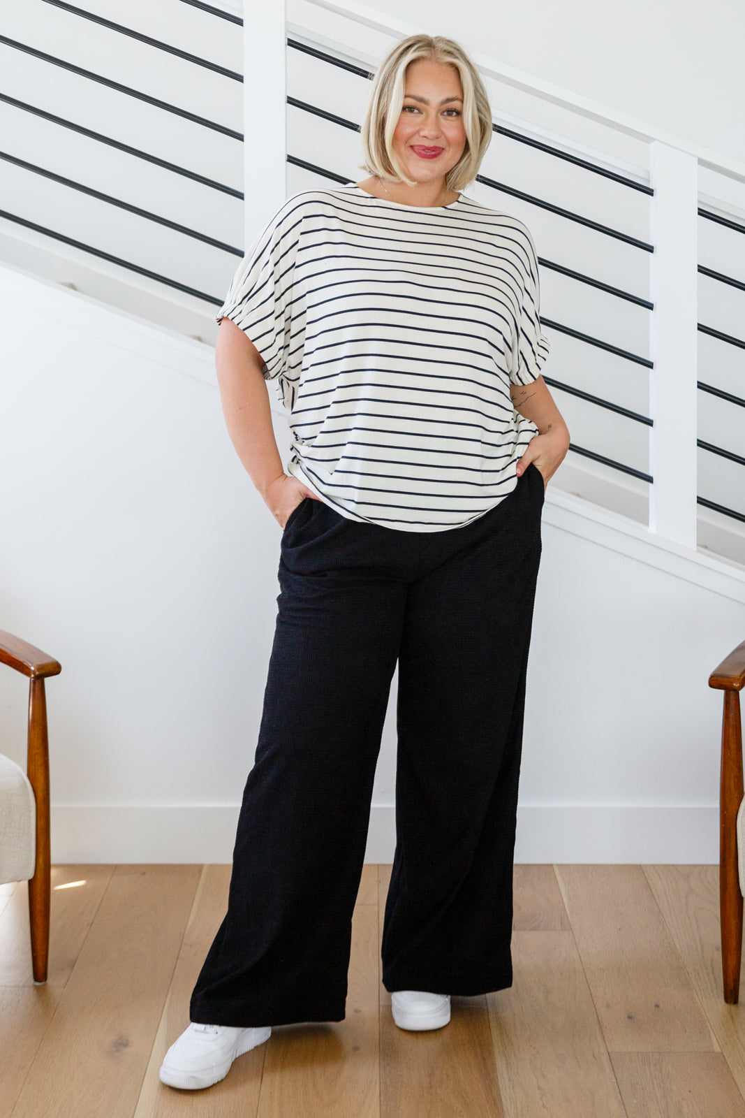 Blusa de rayas Mucho ruido y pocas nueces