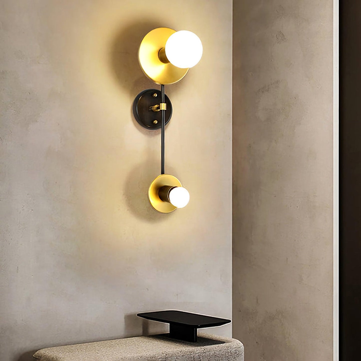 Lámpara de Pared de Composición Geométrica Contemporánea