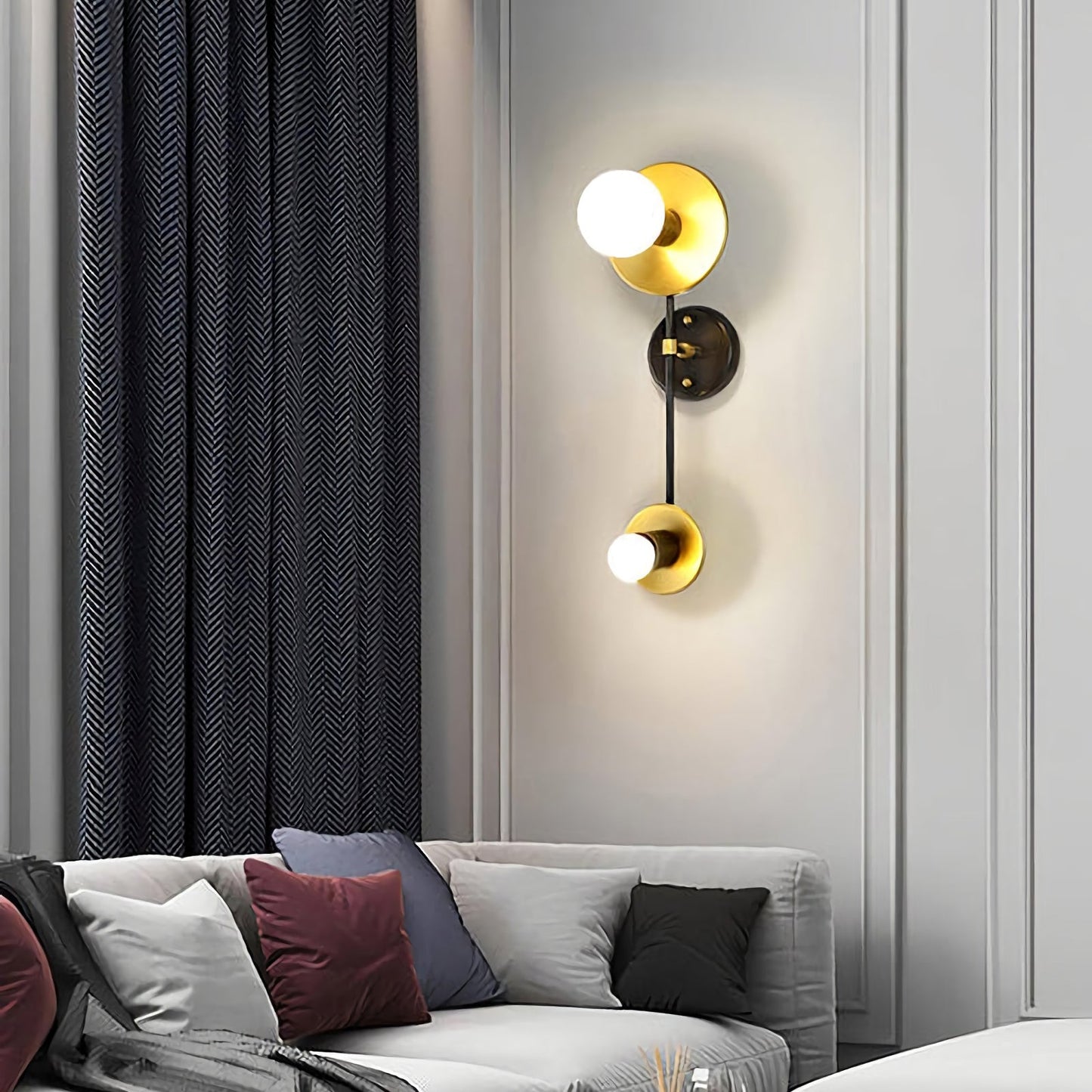 Lámpara de Pared de Composición Geométrica Contemporánea