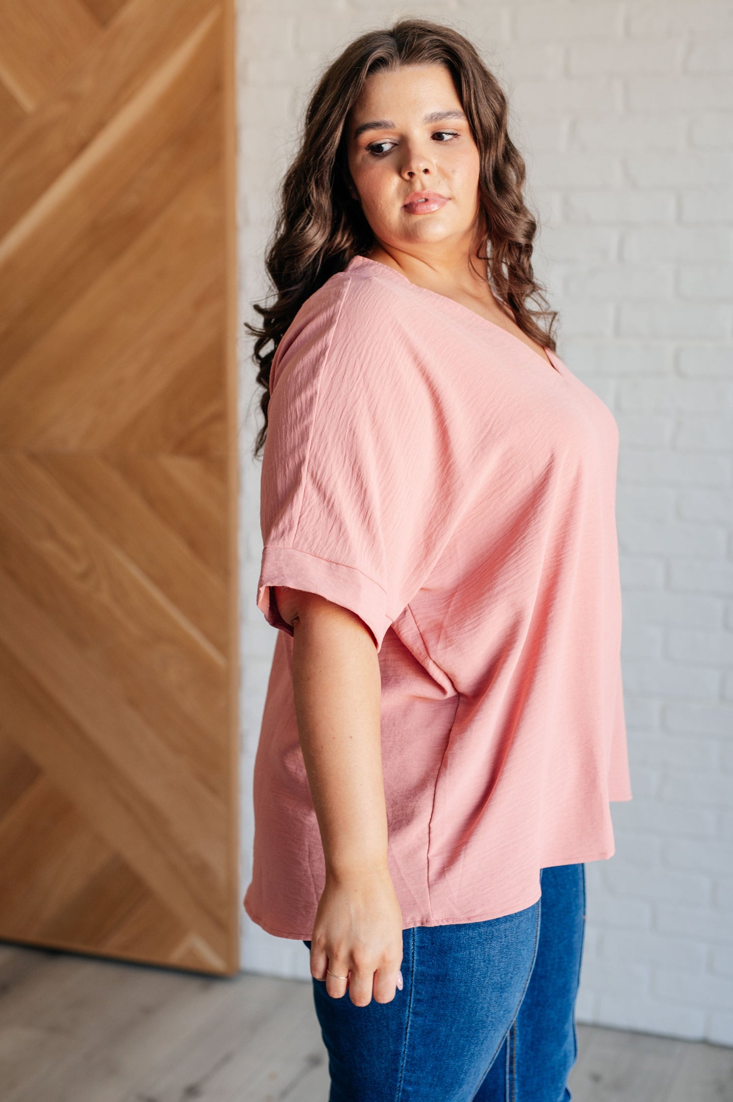 Contrario a la creencia popular: Blusa con cuello en V