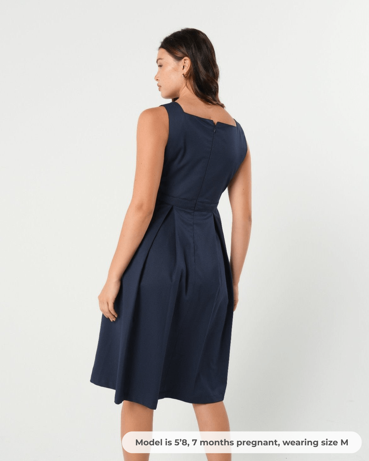 INTO THE BLUE Empire Maternity & Nursing Dress (Regular & Petite)