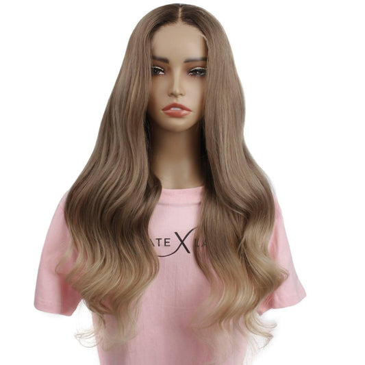 Peluca de cierre Cora Glueless 5x5 HD Lace, coloreada profesionalmente, 100% cabello humano