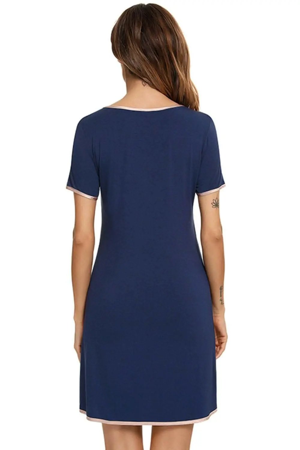 Dresses Trendsi swimwear - Cozy chic round neck dress