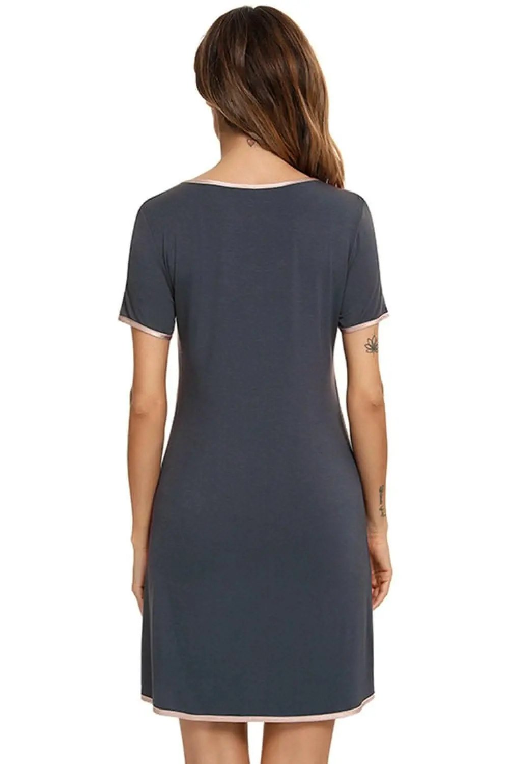 Dresses Trendsi swimwear - Cozy chic round neck dress
