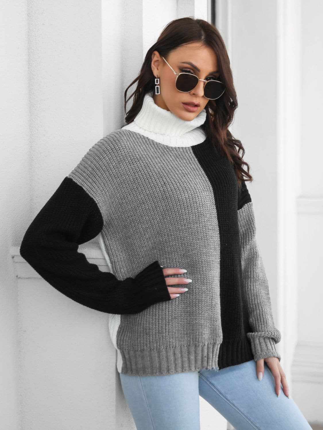 Sweaters Trendsi Cozy turtleneck sweater - winter warm