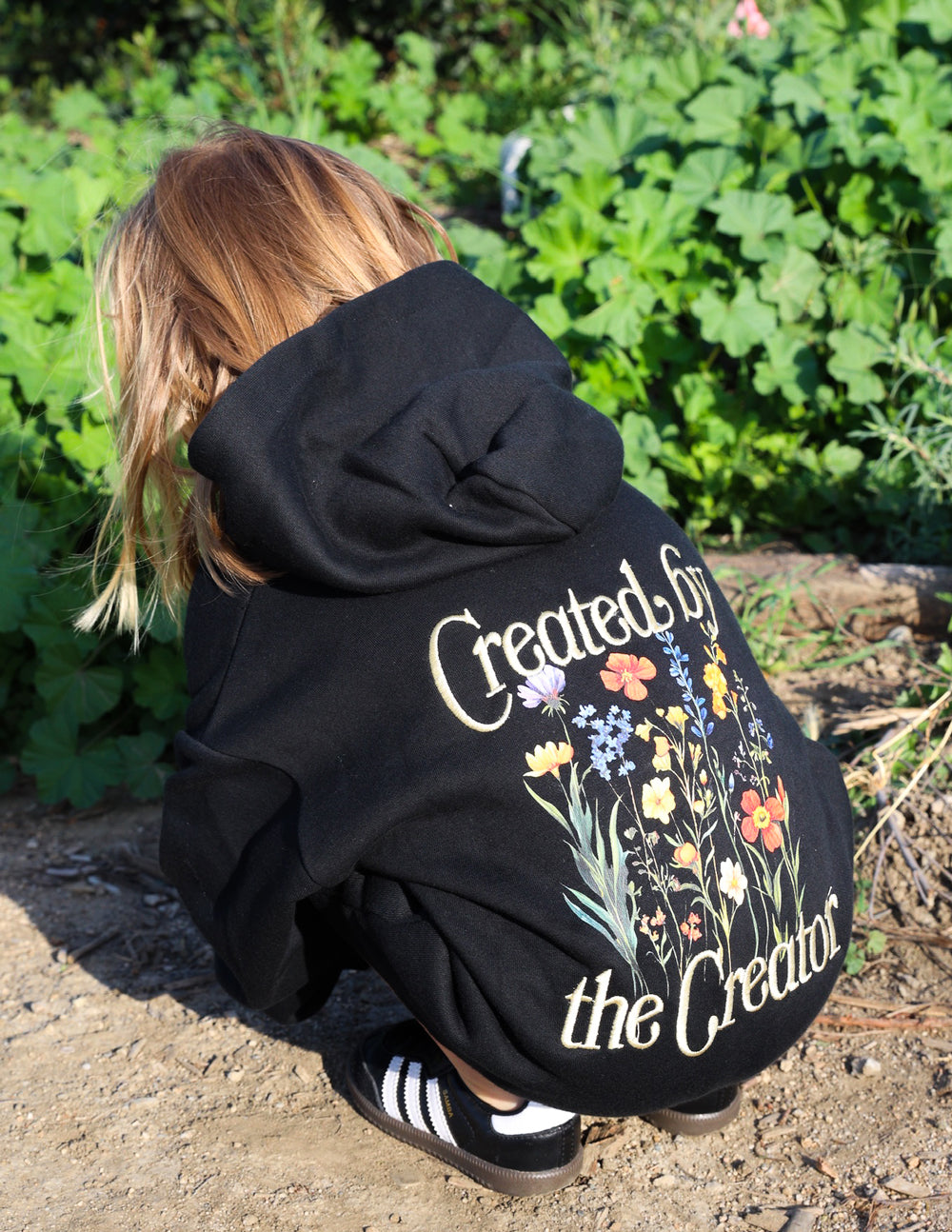 Created by the Creator Kids Hoodie