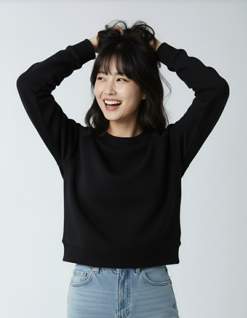 Crew Neck Sweatshirt P2006