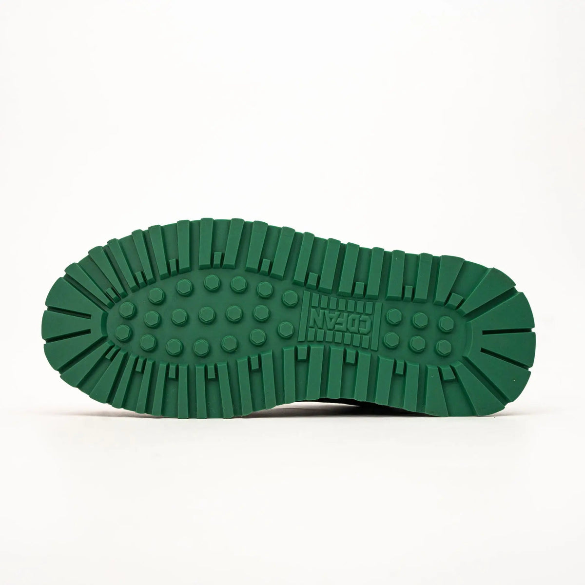Red Apron-Toe Crocodile Leather Sneakers
