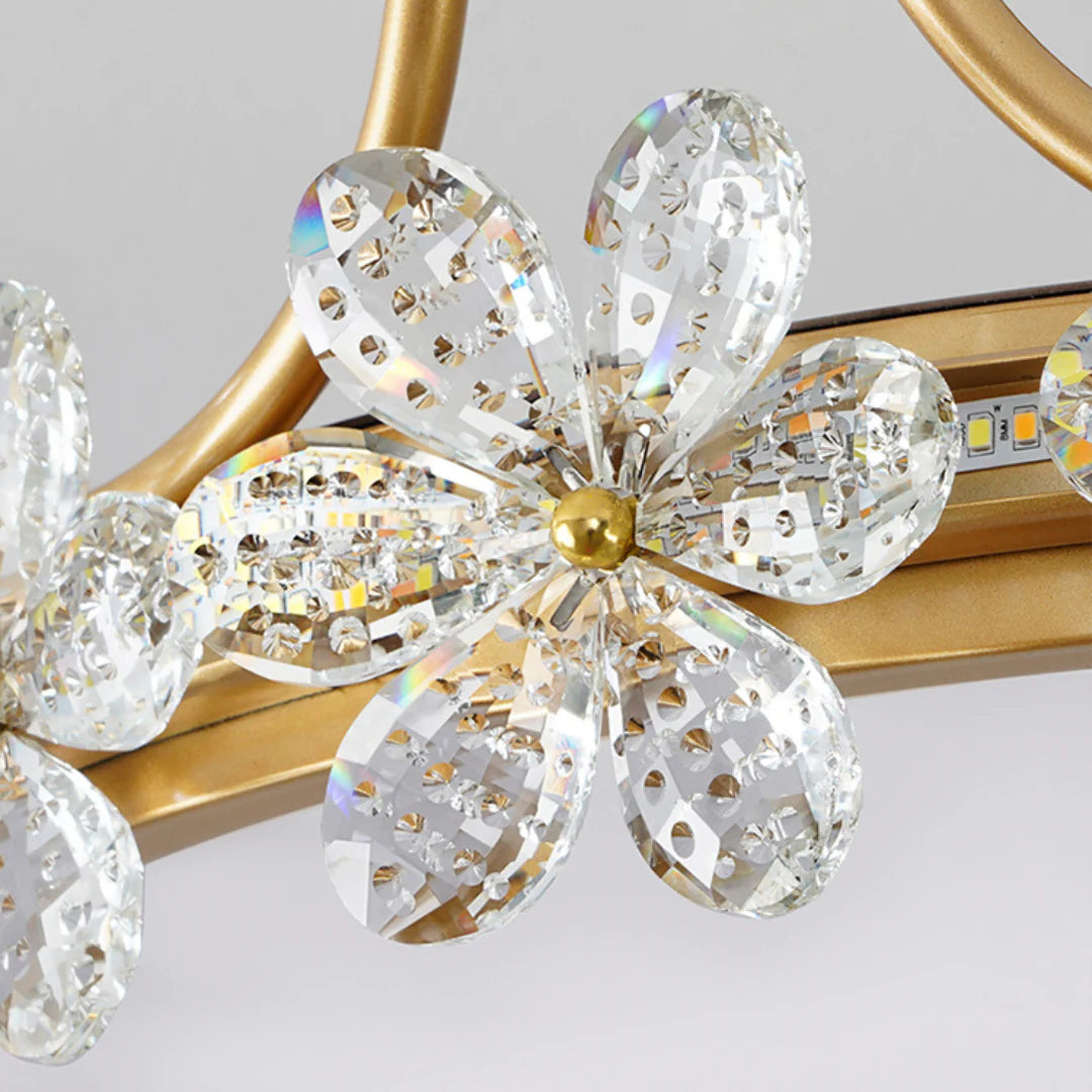 Lámpara de techo sencilla Crystal Crown