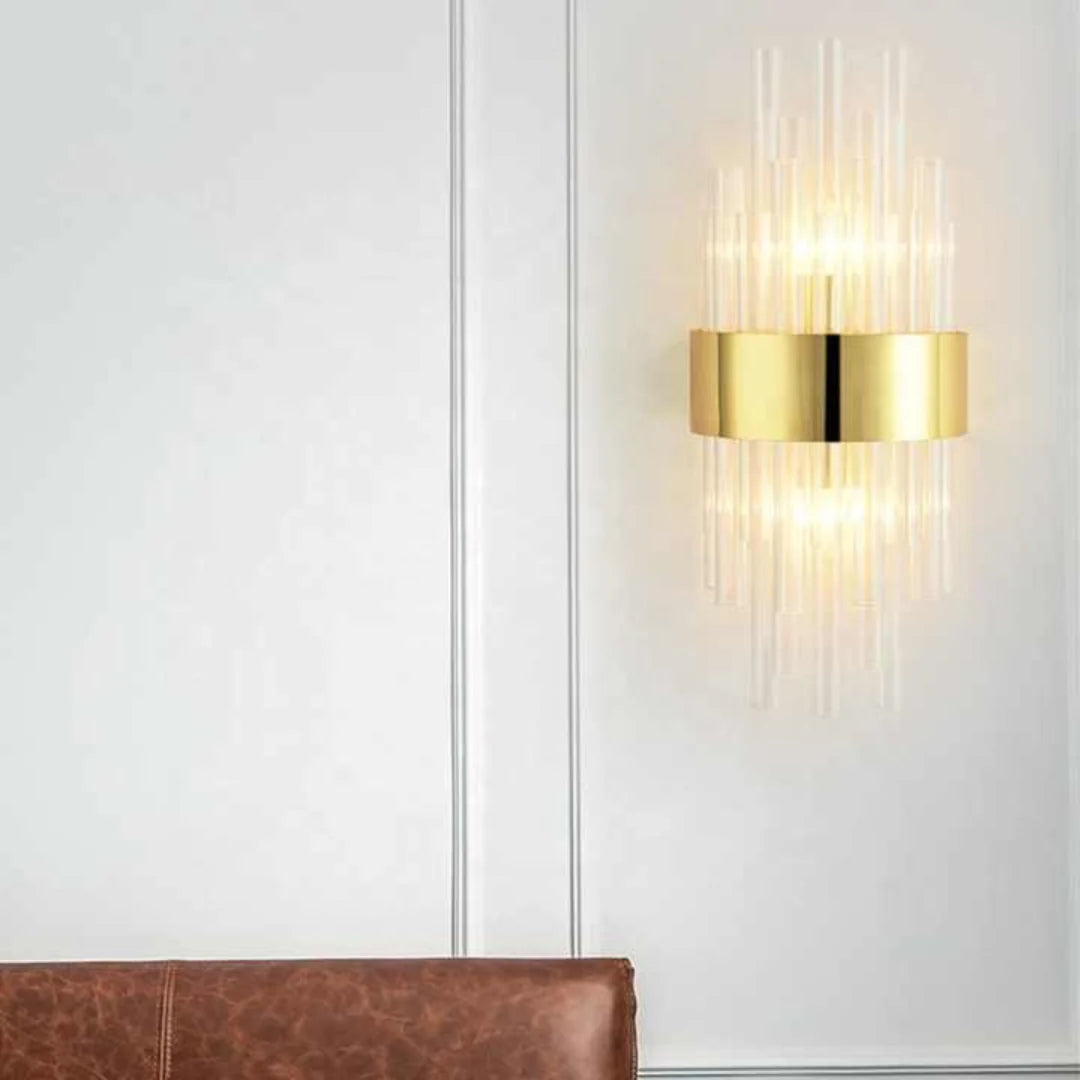 Lámpara de pared moderna Crystal Tube
