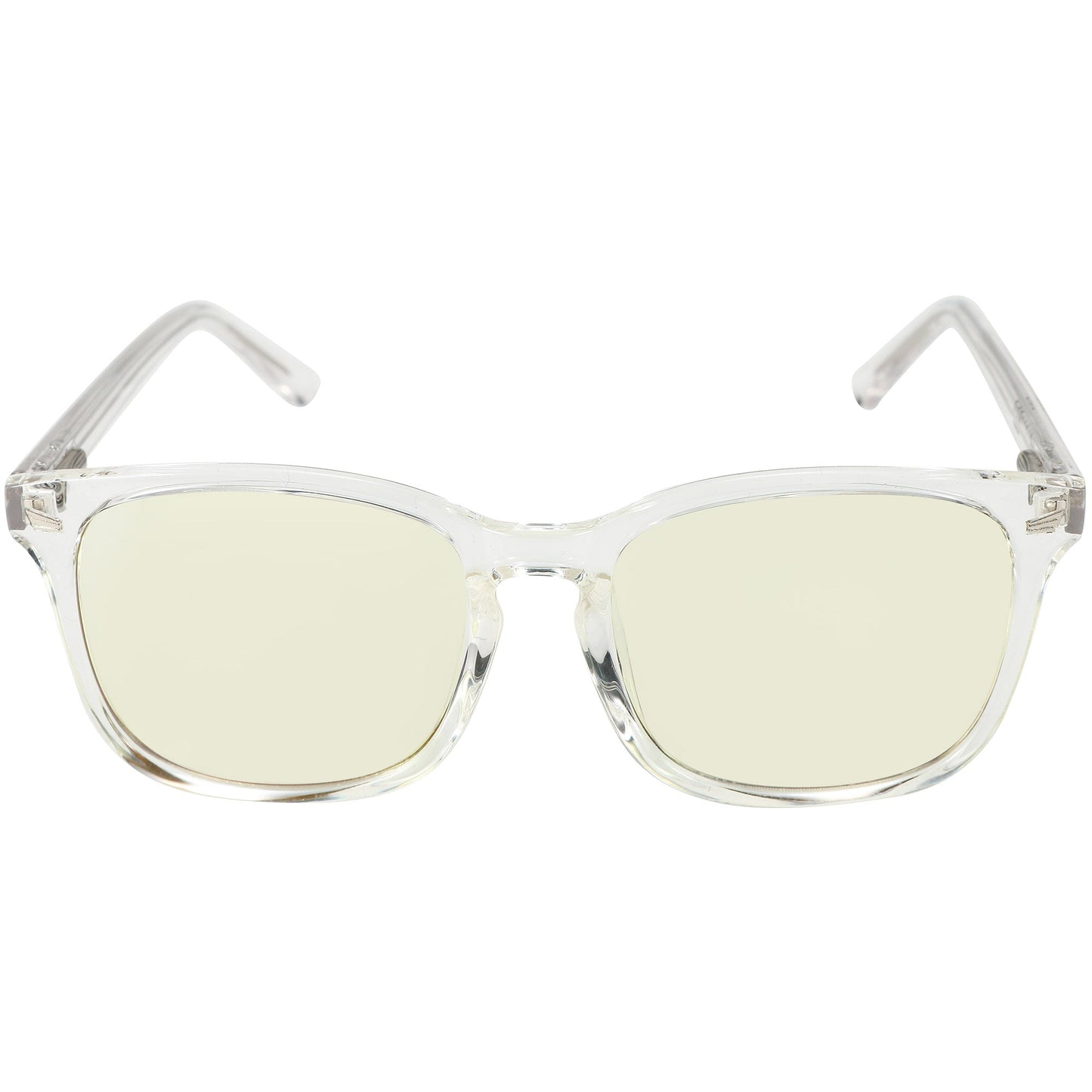 DaytimeMax Wayfarer Blue Light Computer Glasses - Crystal