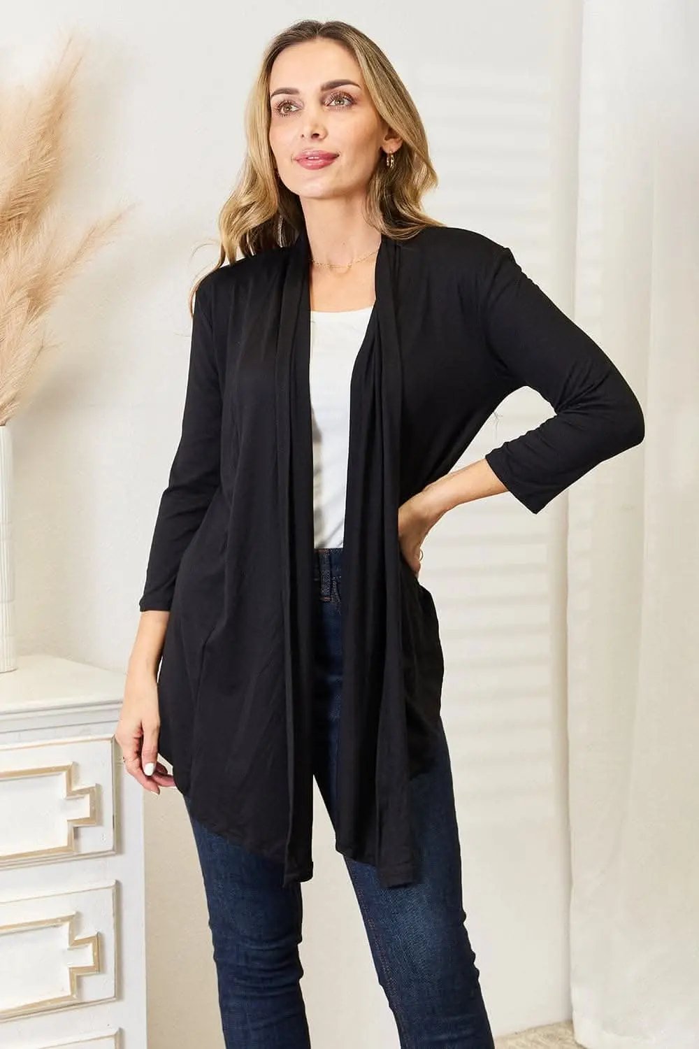 Sweaters Trendsi Culture Code open front cardigan