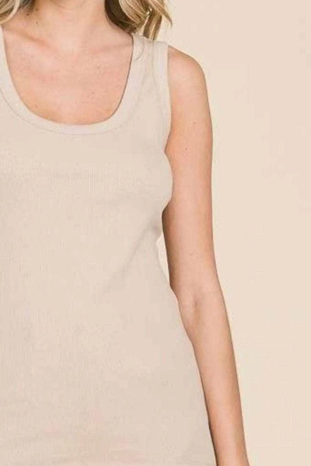 T-Shirts Trendsi just arrived - Culture Code ribbed scoop tank