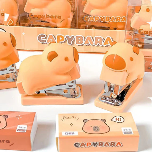 Grapadora de capibara adorable