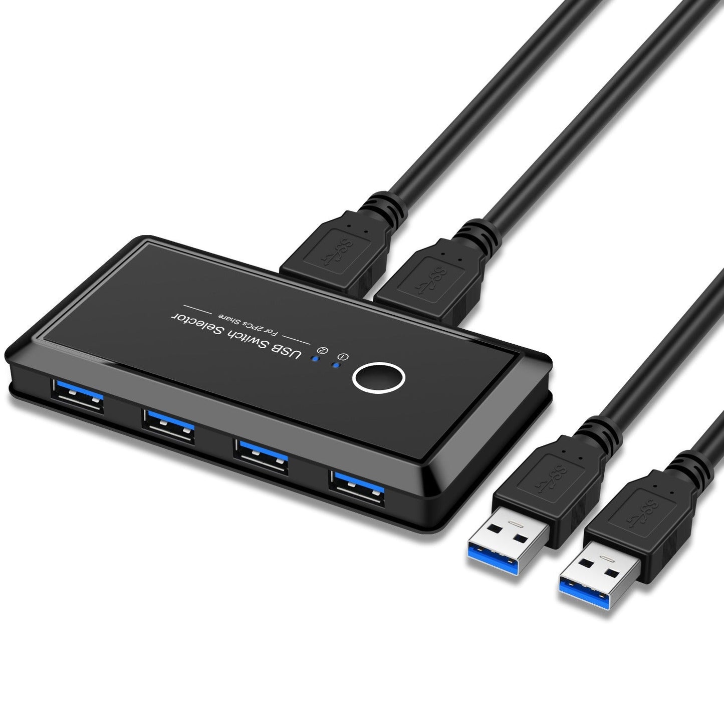 USB 3.0 printer sharer 4-port USB multi interface two computer switchers and splitters