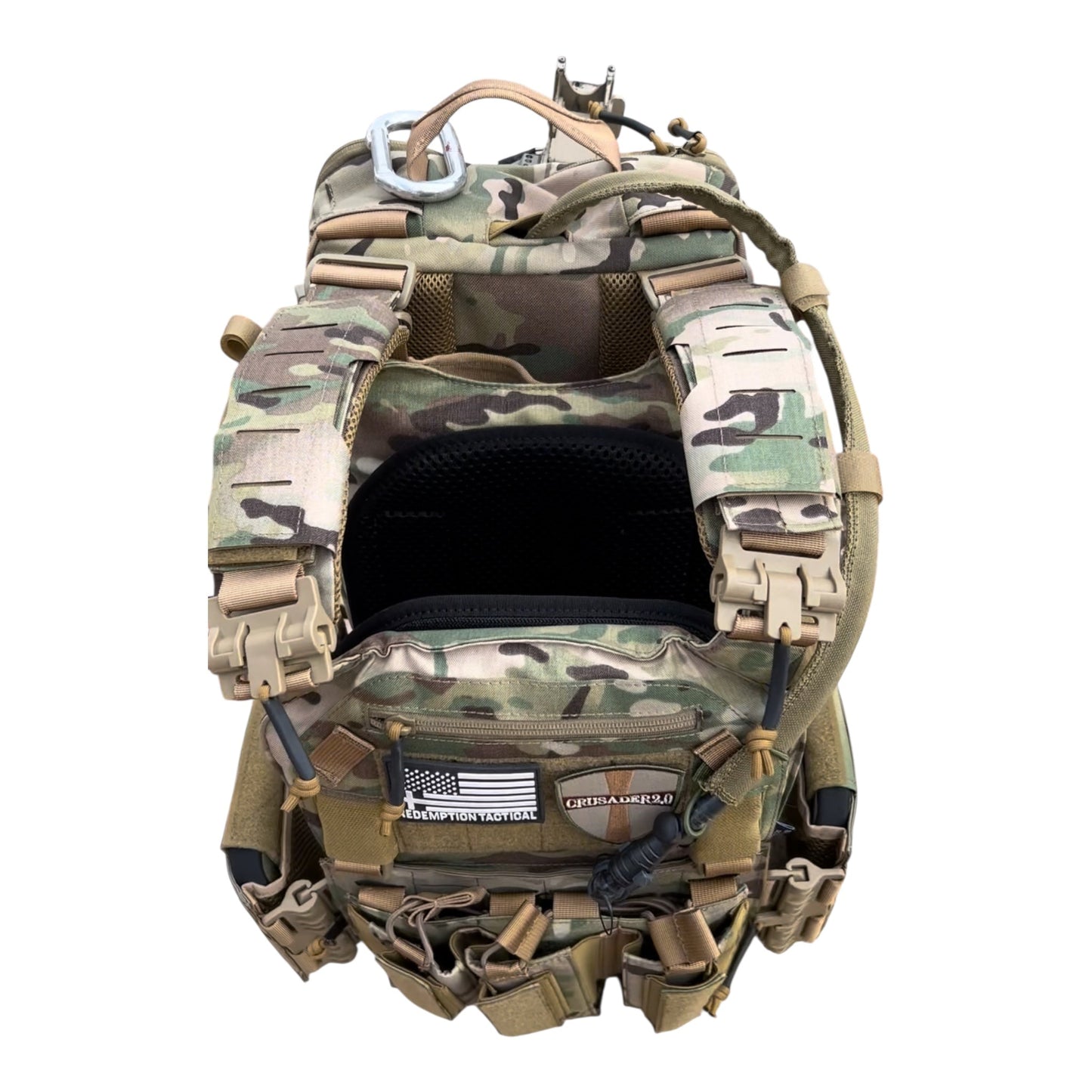 FULL KIT COMBO Crusader 2.0 V4 Armor COMBO PACKAGE LIGHTWEIGHT LEVEL IV (2) 10x12 Front/Back Plates, Mission Plate Carrier Bag