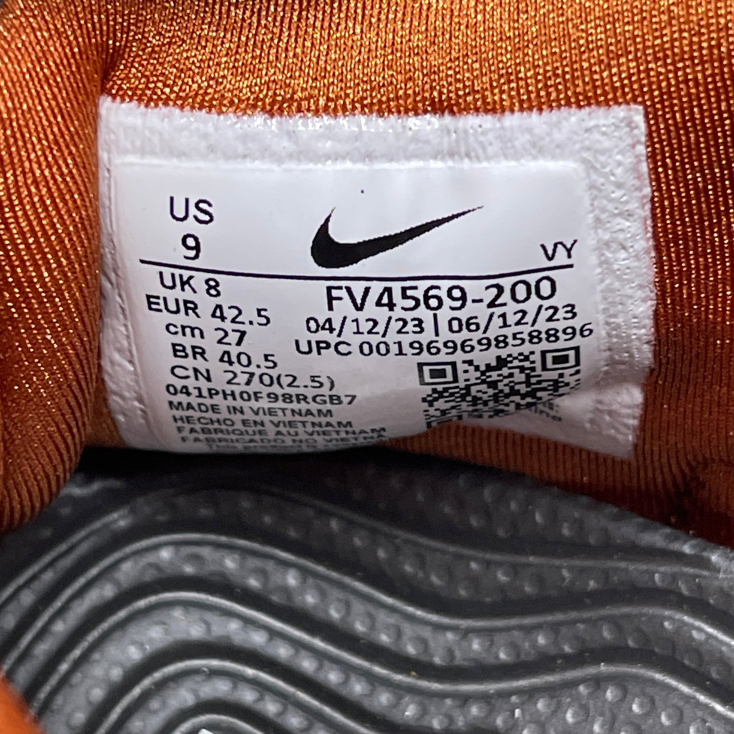 NIKE Aco Moc Prm Russet Mens 9 Womens 10.5 FV4569-200