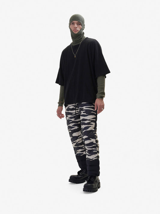 Pantalón de chándal híbrido de plumas - Cebra
