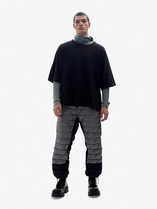 Pantalón de chándal híbrido de plumón - Gris pizarra