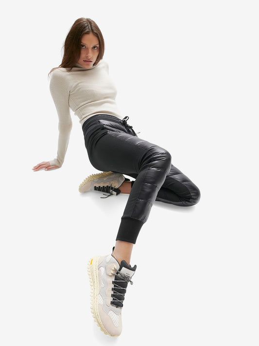 Pantalón deportivo híbrido de plumas - Negro