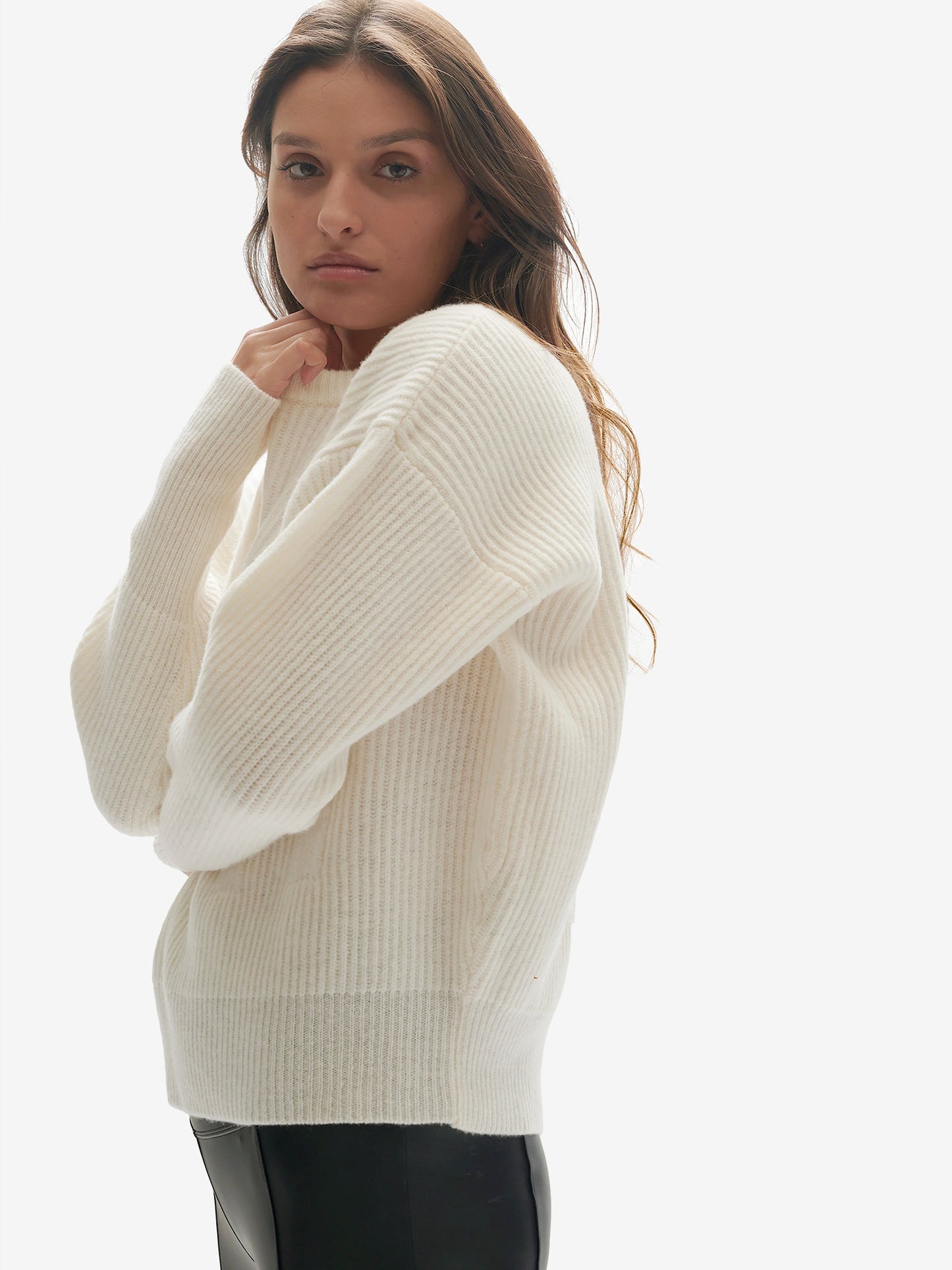 Wool Icon Sweater - Soft Cream