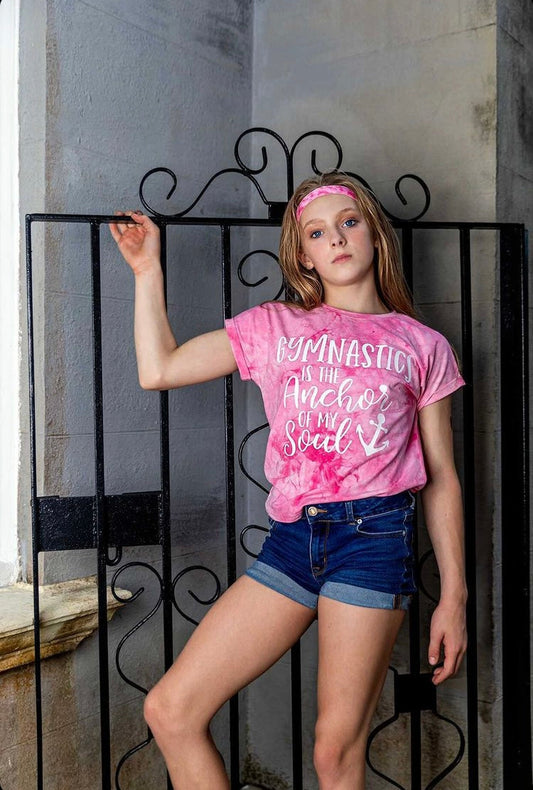 La gimnasia es el ancla de mi alma camiseta