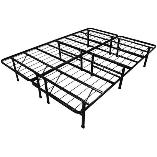 Base de cama plegable de metal de acero tamaño Queen
