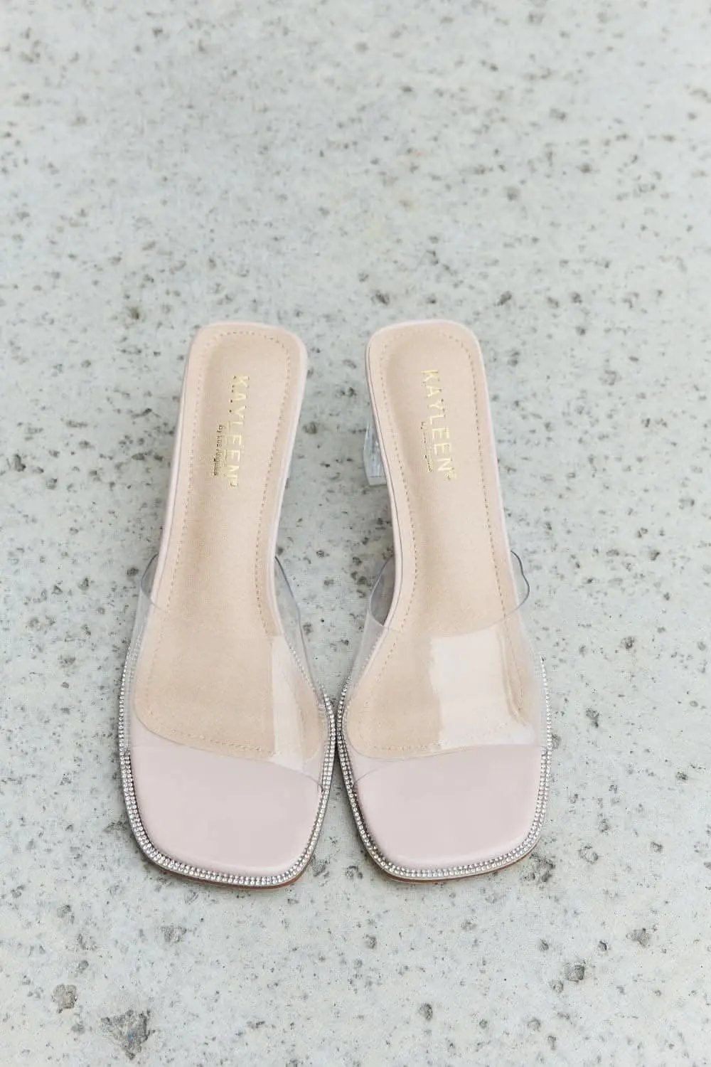 Dresses Trendsi DDK Mule Heels Women's Trendy Slip-On Block Heel Shoes - Comfy & Chic