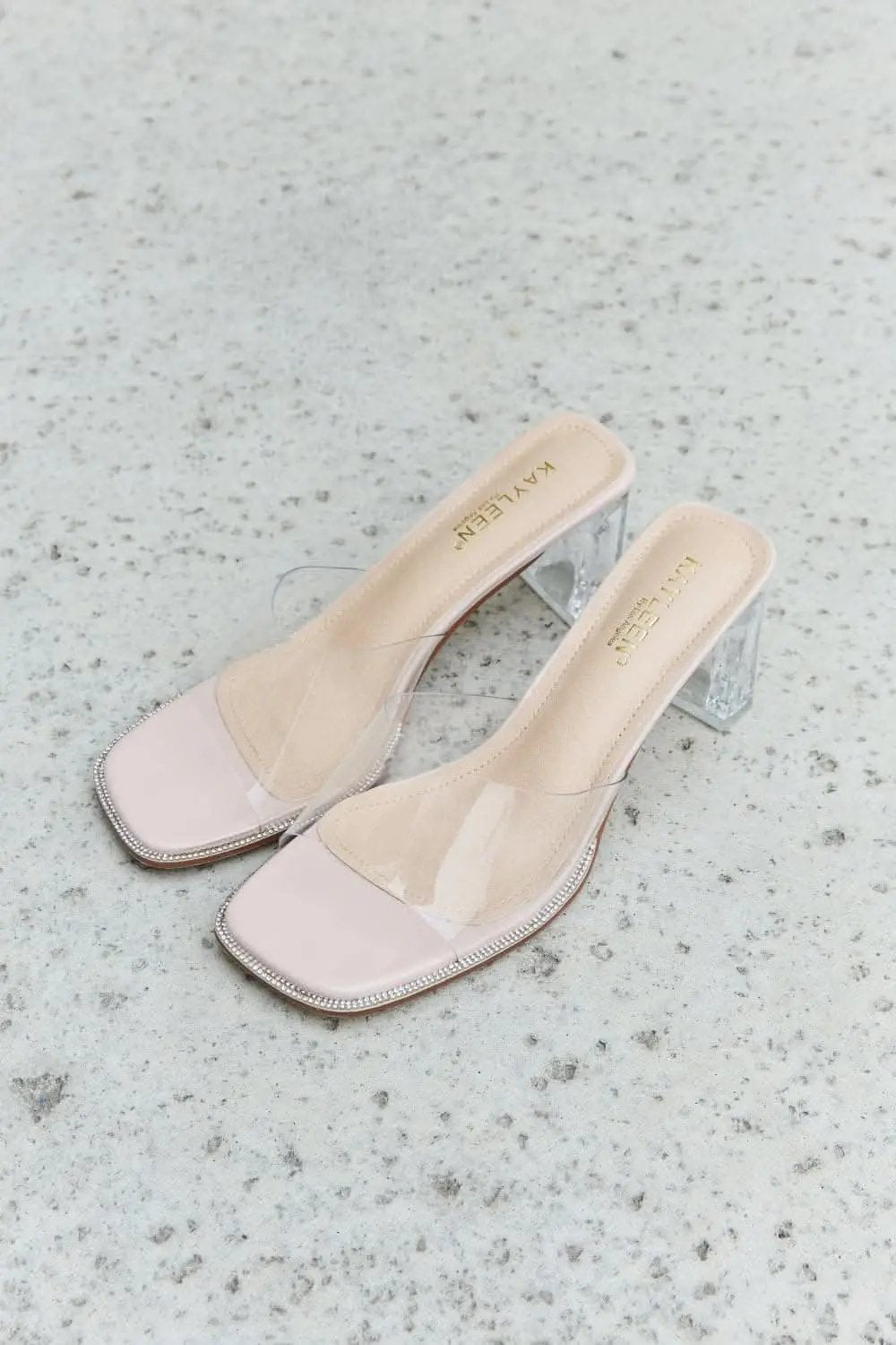 Dresses Trendsi DDK Mule Heels Women's Trendy Slip-On Block Heel Shoes - Comfy & Chic