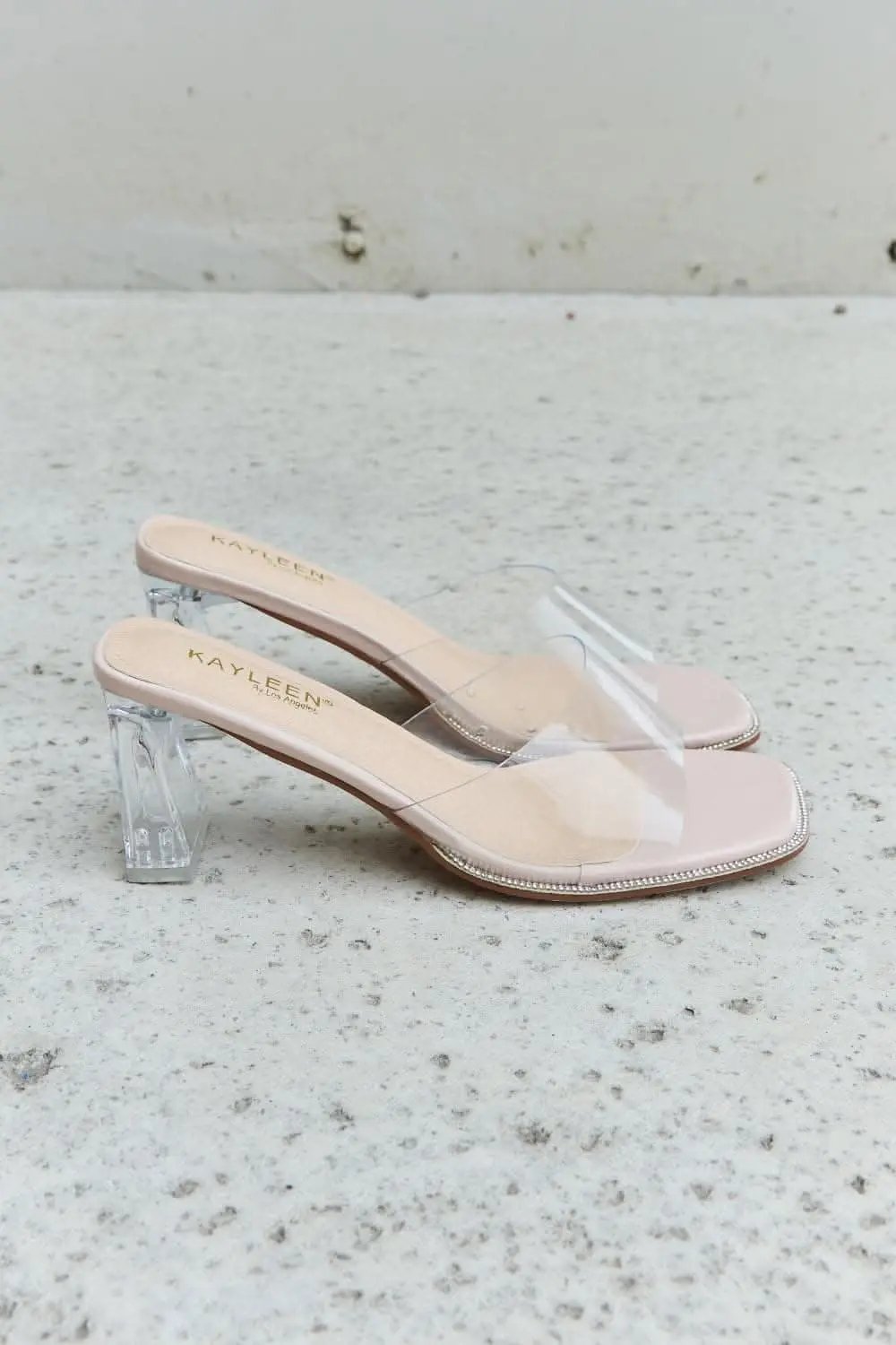 Dresses Trendsi DDK Mule Heels Women's Trendy Slip-On Block Heel Shoes - Comfy & Chic